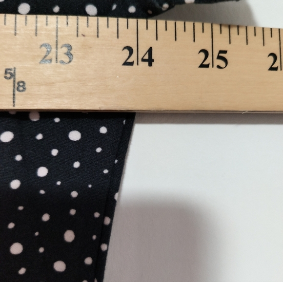 [5x$20] New Black and White Polka Dots Top / 3X - Picture 5 of 8